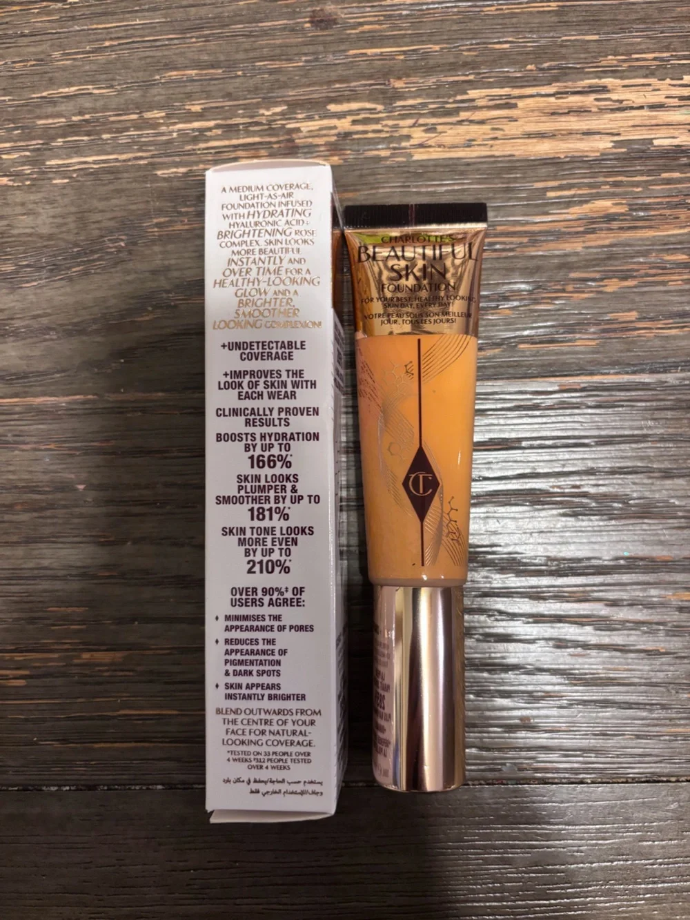 Charlotte Tilbury Beautiful Skin Foundation - 9 Warm Chaud